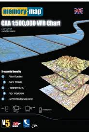 Memory Map Civil Aviation Authority 1 500 000 Scotland
