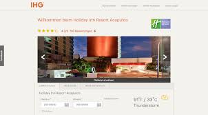 Situated just a few steps from liverpool lime street station, holiday inn liverpool offers comfortable, contemporary city centre guest rooms, conference. Rollstuhl Holiday Inn Resort Acapulco Hotel Mexiko Barrierefrei Behindert Barrierefrei E V