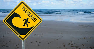 As autoridades alertam para um possível tsunami em zonas próximas ao epicentro do sismo. Tsunami Warning Office Of Disaster Preparedness And Emergency Management