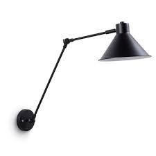 La Forma Wandleuchte Odine Schwarz Metall In 2020 Wandleuchte Wandlampen Wandlampe