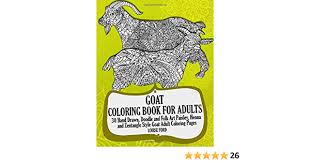 Check out 10 free printable goat coloring pages. Goat Coloring Book For Adults 30 Hand Drawn Doodle And Folk Art Paisley Henna And Zentangle Style Goat Coloring Pages Farmyard Animals Coloring Books Band 1 Amazon De Ford Louise Fremdsprachige Bucher