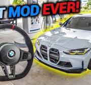 NEW STEERING WHEEL INSTALL - G80 M3!!! *EVERY BMW OWNER NEEDS THIS* 😍