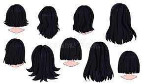 Bronde bob shag with short back the back view of this shaggy, inverted bob is as impressive as its front. Beautiful Hairstyle Of Woman Hair Rear View Stock Vector Illustration Of Beauty Human 140638515