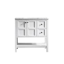 Rejuvenation is a classic american lighting and house parts general store for home improvement whose mission is to add real value to homes, buildings, and projects. Vinnova Florence 36 White Mirrorless Single Vanity With Marble Top