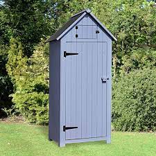 Premium Beach Hut Garden Wooden Sentry Box Outdoor Storage Tool Shed Log Store Ebay Garden Tool Shed Garden Tool Storage Tool Sheds