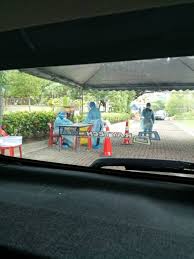 Getting Tested For Covid 19 At Klinik Kesihatan Drive Thru Ninja Housewife