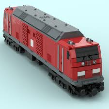 Der erfurter hauptbahnhof gehört zu den wichtigen knotenpunkten des deutschen eisenbahnverkehrs. Lego Moc Br 245 By Lnschmtt Rebrickable Build With Lego