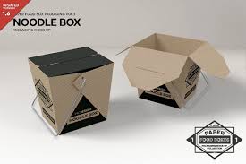 Download Noodle Box Mockup Free Free Download Mockup