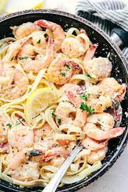 Creamy Parmesan Garlic Shrimp Pasta The Recipe Critic Garlic Shrimp Pasta Recipes Garlic Shrimp Pasta Creamy Pasta Recipes