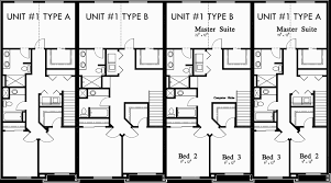 House plans, duplex, triplex, custom building design firm. Fourplex Plans 4 Plex Plans Townhouse F 550 Family House Plans Floor Plans How To Plan