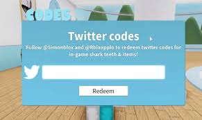 From there, click the shop icon on the right side of your screen, and then click in the gear menu, scroll all the way down. Roblox Sharkbite Codes June 2021 Free Shark Teeth
