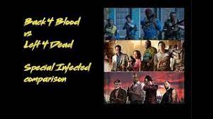 Back 4 blood often hides groups of zombies and dangerous special infected enemies in places you're not likely to spot if you're rushing, and as a result, you'll likely get ambushed and take a lot of unnecessary damage by playing this way. Back 4 Blood Vs Left 4 Dead 2 Special Infected Comparison Youtube