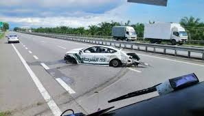 Ahli warisan dilanngar kereta di sandakan. Kemalangan Sahih