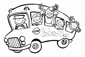 Urban bus with two doors. School Bus Coloring Page Printable Coloring Home