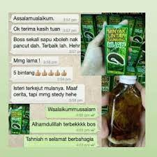 Minyak ini ditapa selama 40 hari. Minyak Lintah Gunung Hijau Best Buy Beauty Plaza