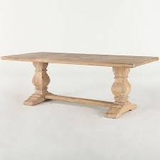 French Farmhouse Solid Wood Trestle Dining Table 84 Zin Home Woodworkingprojects Dining Table Farmhouse Dining Table Trestle Dining Tables