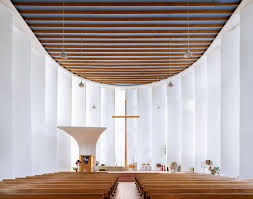 Sacred Spaces The Grand Interiors Of Modern Churches Across Europe And Japan By Thibaud Poirier Colossa Modern Church Church Interior Church Interior Design