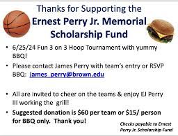 Profile for Ernie Perry 3-3 Scholarship Fund