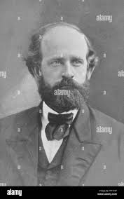 Portrait photograph of henry george Black and White Stock Photos & Images