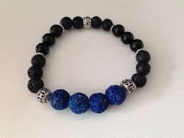 Black And Blue Stones Men S Bracelet Blue And Black Lava Stone And Black Onyx Beads Healing Stones Healing Jewelry On Etsy Mens Jewelry Mens Jewelry Bracelet Fashion Bracelets
