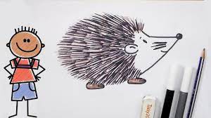 رسم قنفذ تعلم رسم قنفذ خطوة بخطوة cocktail strainer