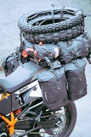 ktm 990 ready for a tough trip this is just one of the inspirations for velomacchi s journey adventure factanonverba ktmアドベンチャー サドルバッグ バイク キャンプ