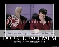 Image result for double facepalm