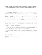 Model Declaratie Coasigurat
