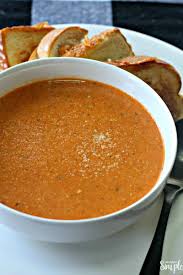 Creamy Parmesan Tomato Soup Tomato Parmesan Soup Recipe Blender Recipes Soup Creamy Parmesan