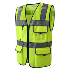 The rugged blue mesh safety vest will help you stay visible without piling on bulky clothing. Workwear Protective Aliexpress And Blue Visibility Safety For Work Pockets Men With Surveyor S Hi Security Zipper Vis Women Jackets Vest Vest Vest High