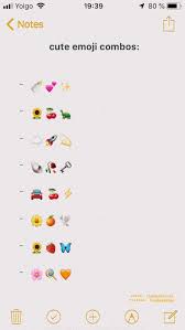 Cute Emoji Combos Cute Emoji Combinations Emoji Combinations Cute Emoji