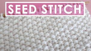 Seed Knit Stitch Pattern