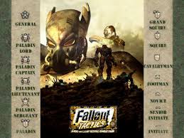 We did not find results for: Revised Rank Structure Image Fallout Tactics Redux Mod For Fallout Tactics Brotherhood Of Steel Mod Db