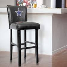 Dallas cowboys chairs and table. Dallas Cowboys Model 30da Officially Licensed 30 Inch Parsons Bar Stools Sold 2 Carton With Beautifully Embroidered Nfl Logo Overstock 18104539