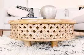 Carved Wood Coffee Table In 2020 Coffee Table Wood West Elm Coffee Table Coffee Table