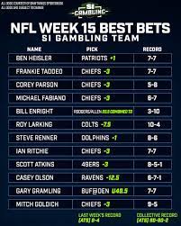 Find current or past season nfl standings by team. 2020 Nfl Week 15 Best Bets Against The Spread From The Si Gambling Team Sports Illustrated