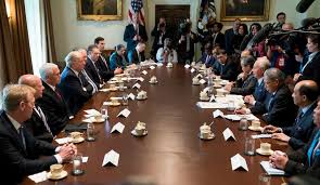 The cabinet of malawi is the executive branch of the government, made up of the president of malawi, vice president, ministers and deputy ministers responsible for the different departments. Trump Welcomes Najib Razak The Malaysian Leader As President And Owner Of A Fine Hotel The New York Times