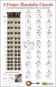 guitar mandolin ukulele chord posters fret boards