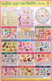 Balanced Diet Hindi Santulit Aahar Chart Number 86