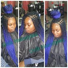 Long hair is an indication of health and beauty. Blue Ombre Braiding Hair Twist Braid Hairstyles Blue Box Braids Turquoise Hair