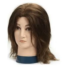 cvičná hlava pro kadeřníky