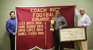 Goleman student receives 4th annual Coach Rick Quintanilla scholarship