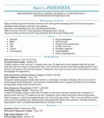 If you want to apply for a dance teacher job then look at this resume for inspiration. Dance Instructor Resume Example August 2021
