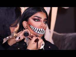 مكياج بثينة الرئيسي المخيف Masooma Makeup Youtube Makeup Halloween Face Makeup Celebrities