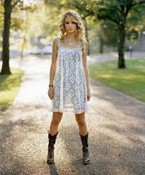 Pin By Sarah Bybee On Fashsion Dresses With Cowboy Boots Lace White Dress Dress With Boots