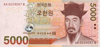 The korean won is divided into 100 chon. South Korean Won Krw Definition Mypivots
