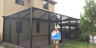 Screen enclosures are very common in florida due to pool safety requirements, and they our custom designed pool enclosures enhance the appeal of sitting outdoors anytime of day. Take A Look At Our Screen Enclosure Extension Project In Bonita Springs