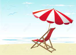 Beach Chairs And Umbrella Royalty Free Cliparts Vectors And Stock Illustration Image 10182917