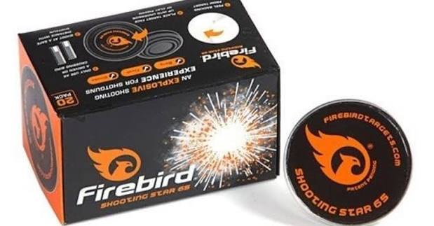 Shooting Star Exploding Clay Pigeon Targets | thefirearmblog.com