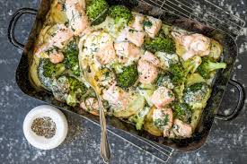 Lachs Broccoli Auflauf Rezept Broccoli Auflauf Lachs Rezept Lebensmittel Essen